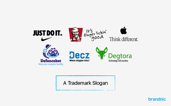 examples of trademarked slogans