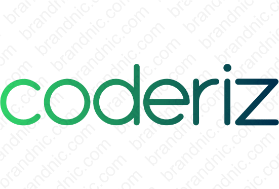 Coderiz.com- Buy this brand name at Brandnic.com