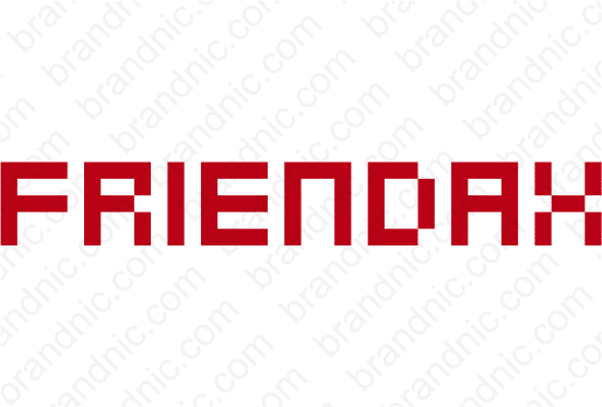 Friendax.com- Buy this brand name at Brandnic.com