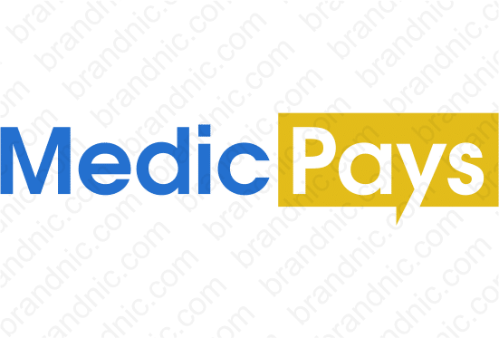 MedicPays.com- Buy this brand name at Brandnic.com