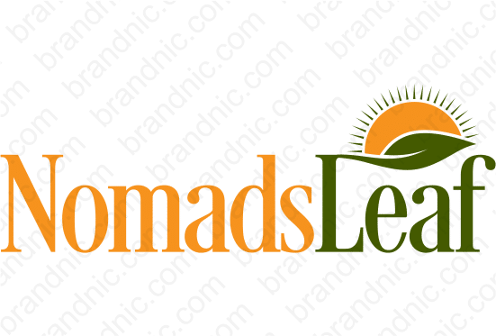 NomadsLeaf.com- Buy this brand name at Brandnic.com