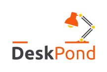DeskPond.com logo